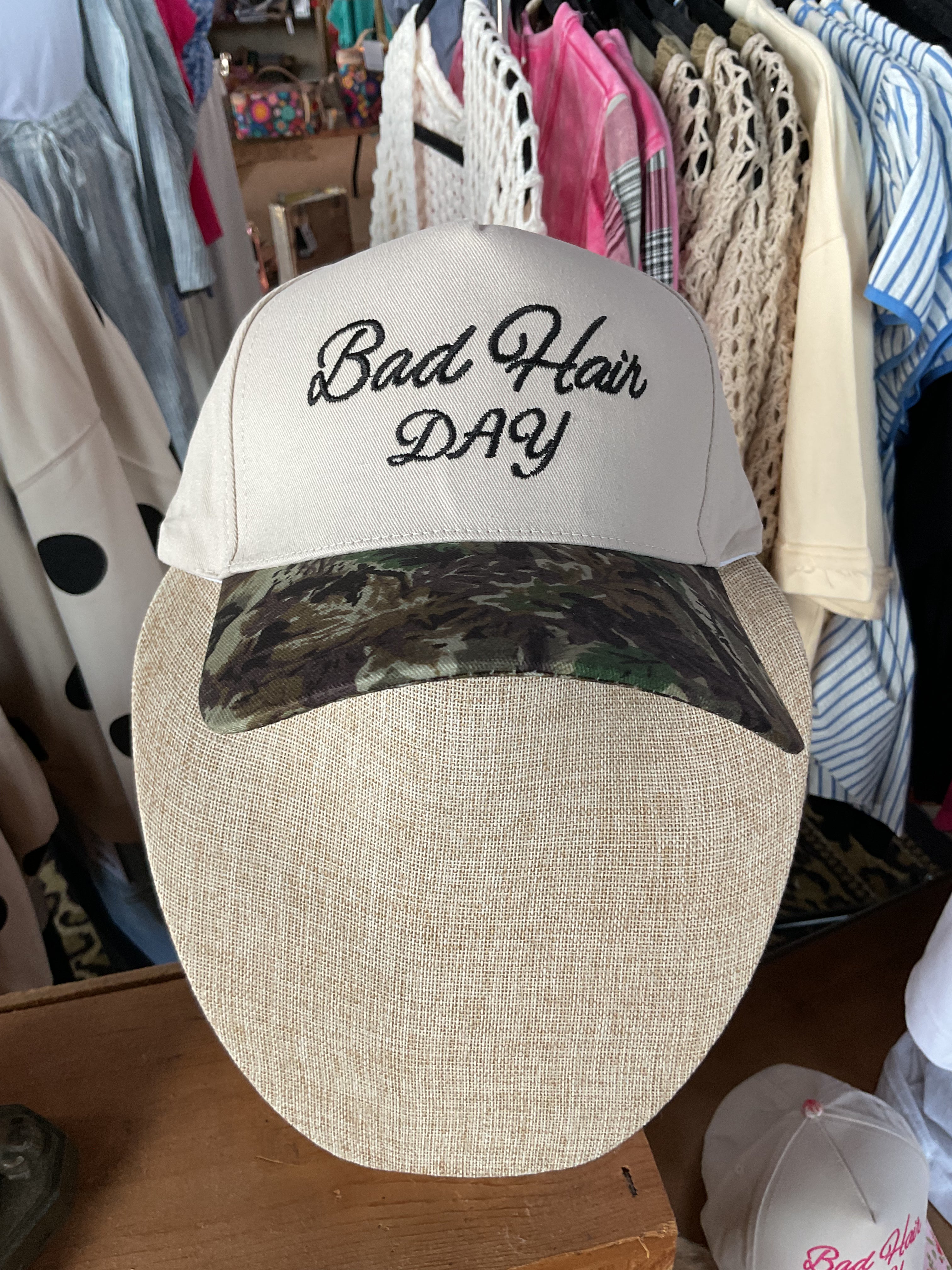 Hat- Bad Hair Day-Hat-Zenana-Stuffology - Where Vintage Meets Modern, A Boutique for Real Women in Crosbyton, TX