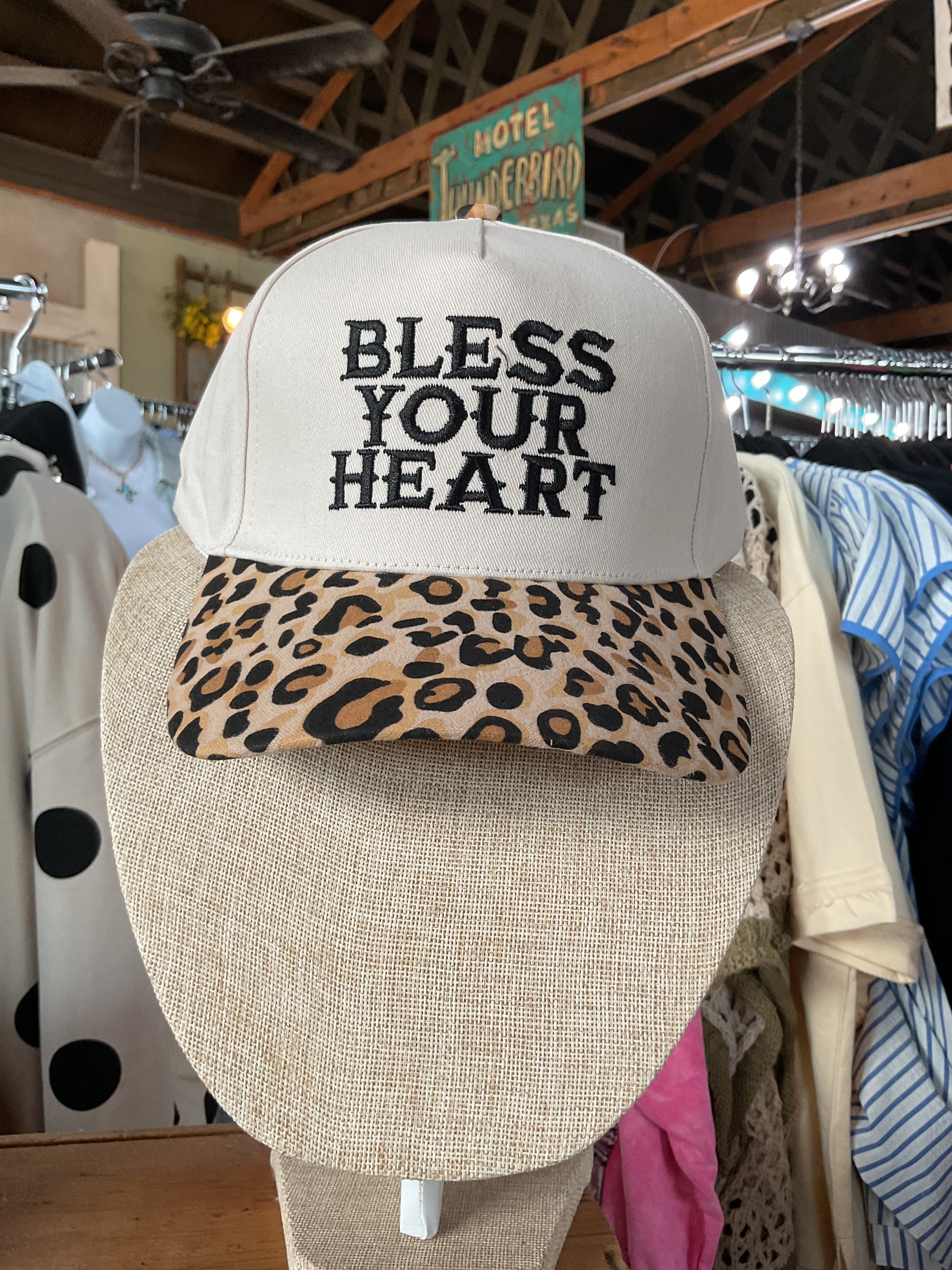 Hat- Bless Your Heart-Hats-Zenana-Stuffology - Where Vintage Meets Modern, A Boutique for Real Women in Crosbyton, TX