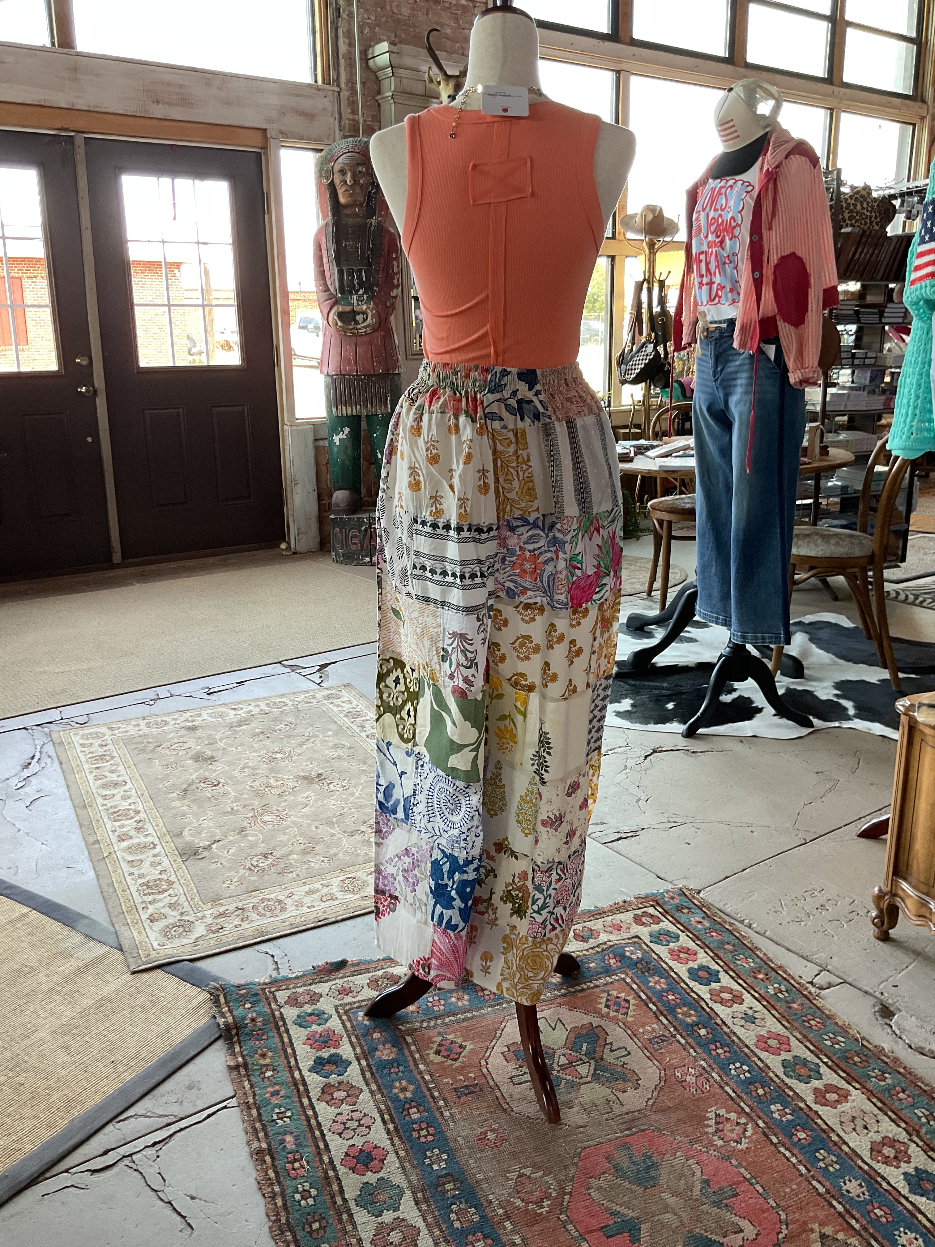 Print Pants-Pants-POL Clothing-Stuffology - Where Vintage Meets Modern, A Boutique for Real Women in Crosbyton, TX