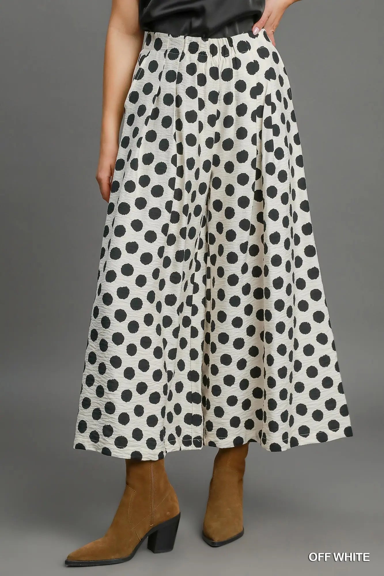 Polka Dot Palazzo Pants-Umgee-Stuffology - Where Vintage Meets Modern, A Boutique for Real Women in Crosbyton, TX