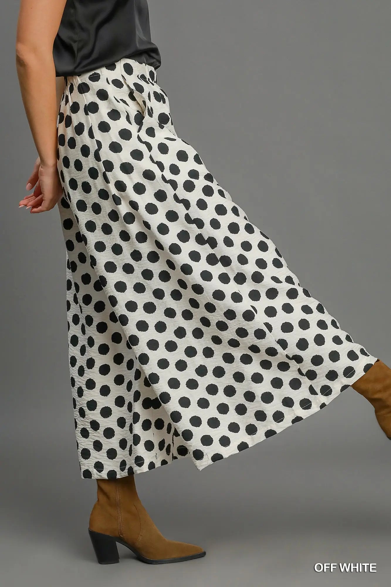 Polka Dot Palazzo Pants-Umgee-Stuffology - Where Vintage Meets Modern, A Boutique for Real Women in Crosbyton, TX
