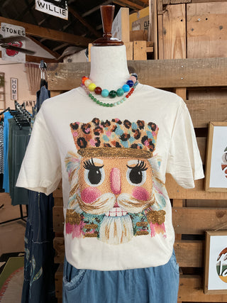 Leopard Nutcracker Graphic Tee