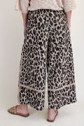 Animal Print Mineral Washed Terry Knit Pants-Pants-Easel-Stuffology - Where Vintage Meets Modern, A Boutique for Real Women in Crosbyton, TX