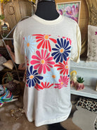 Blossom Burst Tee /Stuffology Boutique-Graphic Tees-Prickly Pear TX-Stuffology - Where Vintage Meets Modern, A Boutique for Real Women in Crosbyton, TX