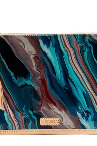 Consuela Anything Goes Pouch, Swirly | Stuffology Boutique-Handbags-Consuela-Stuffology - Where Vintage Meets Modern, A Boutique for Real Women in Crosbyton, TX
