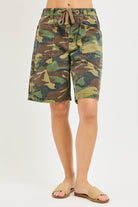 Risen Camo Jorts-Shorts-Risen Jeans-Stuffology - Where Vintage Meets Modern, A Boutique for Real Women in Crosbyton, TX