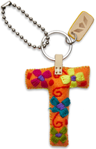 Consuela Charm, Orange Felt T-Bag Charms-Consuela-Stuffology - Where Vintage Meets Modern, A Boutique for Real Women in Crosbyton, TX