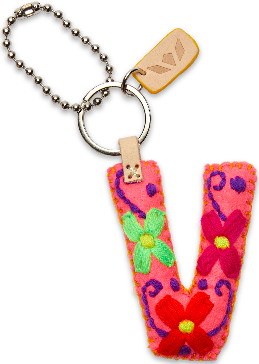 Consuela Charm, Pink Felt V-Accessories-Consuela-Stuffology - Where Vintage Meets Modern, A Boutique for Real Women in Crosbyton, TX