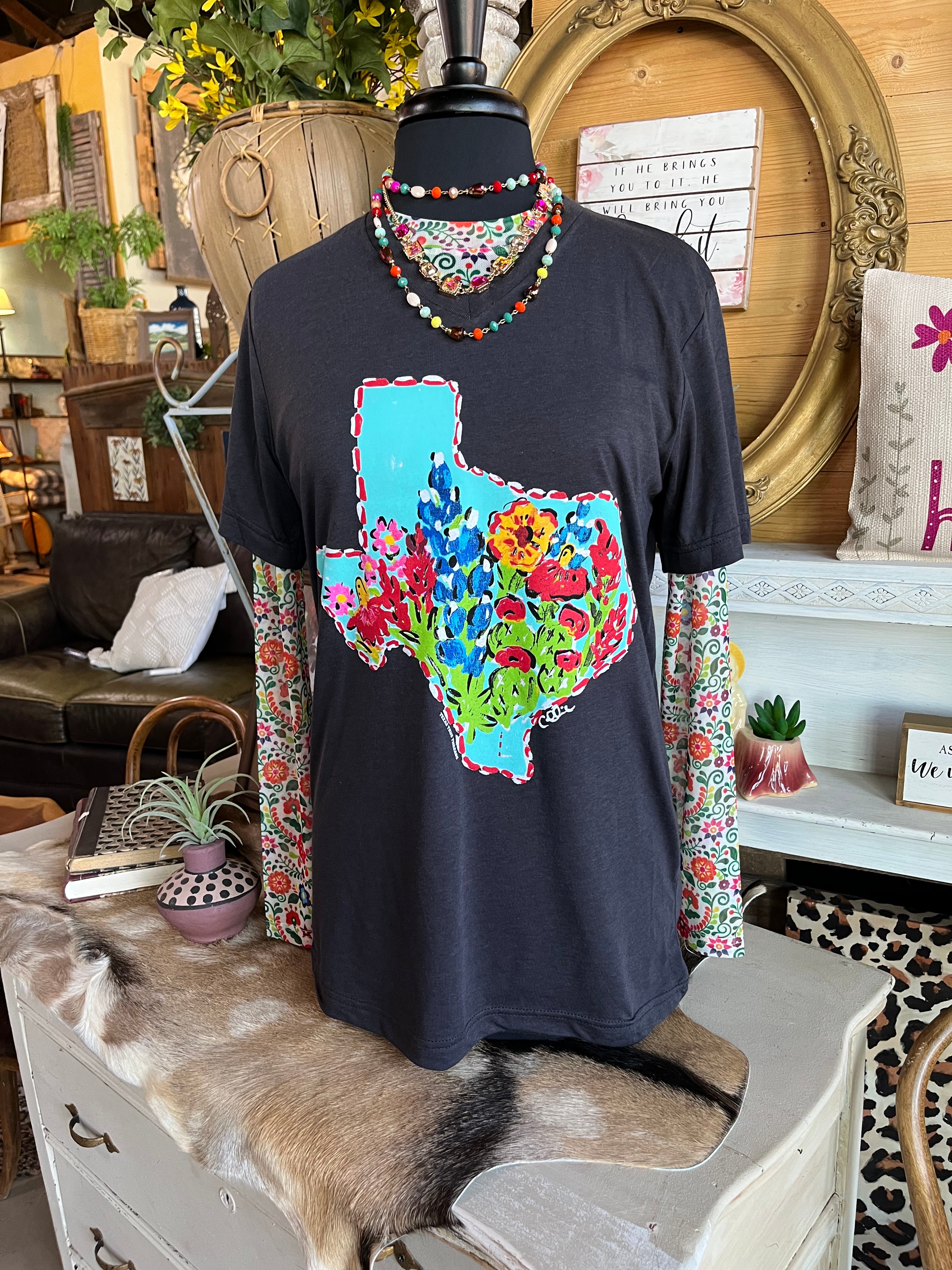 WHITE FIESTA MESH TOP | Stuffology Boutique-Long Sleeves-Turquoise Haven-Stuffology - Where Vintage Meets Modern, A Boutique for Real Women in Crosbyton, TX