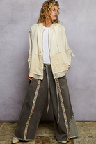 POL Clothing Double Gauze A-Line Woven Top-Shirt / Jacket-POL Clothing-Stuffology - Where Vintage Meets Modern, A Boutique for Real Women in Crosbyton, TX