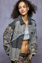 POL Clothing Relaxed Fit Jacket-Jackets-POL Clothing-Stuffology - Where Vintage Meets Modern, A Boutique for Real Women in Crosbyton, TX