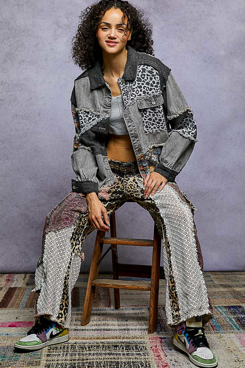 POL Clothing Relaxed Fit Jacket-Jackets-POL Clothing-Stuffology - Where Vintage Meets Modern, A Boutique for Real Women in Crosbyton, TX