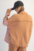 Floral Patchwork Mineral Wash Pullover-Pullover Top-Easel-Stuffology - Where Vintage Meets Modern, A Boutique for Real Women in Crosbyton, TX