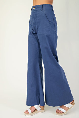 High Rise Wide Leg Pants-Pants-Gigio-Stuffology - Where Vintage Meets Modern, A Boutique for Real Women in Crosbyton, TX