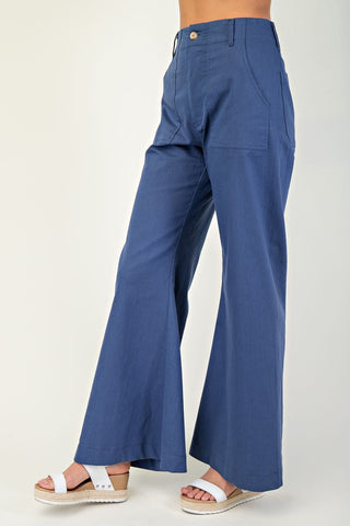 High Rise Wide Leg Pants-Pants-Gigio-Stuffology - Where Vintage Meets Modern, A Boutique for Real Women in Crosbyton, TX
