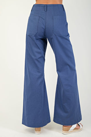 High Rise Wide Leg Pants-Pants-Gigio-Stuffology - Where Vintage Meets Modern, A Boutique for Real Women in Crosbyton, TX