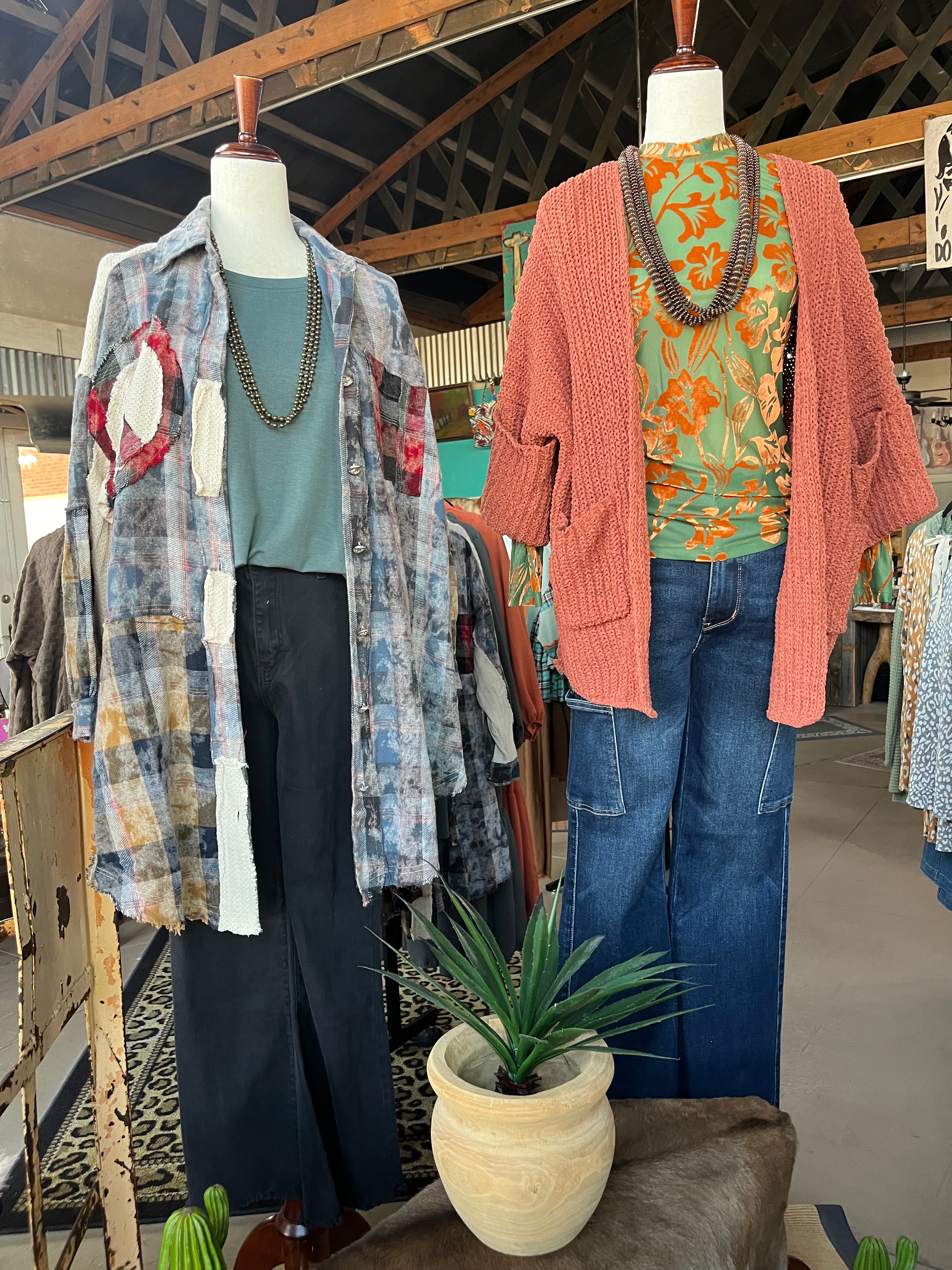 Velvet Burnout Mesh Top /Stuffology Boutique-MESH TOP-Turquoise Haven-Stuffology - Where Vintage Meets Modern, A Boutique for Real Women in Crosbyton, TX