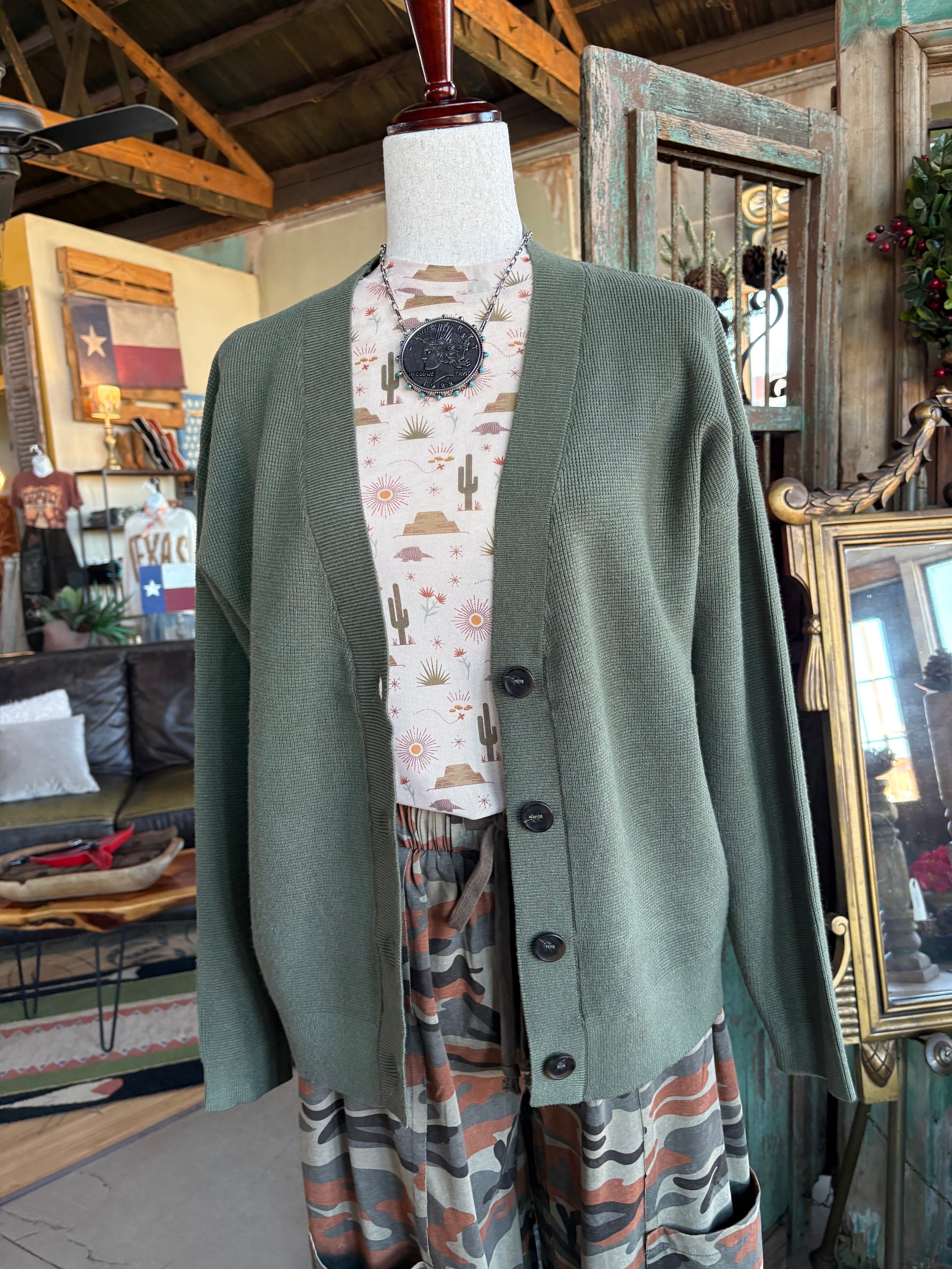 Cactus Desert Mesh Top-MESH TOP-Stuffology Boutique -Stuffology - Where Vintage Meets Modern, A Boutique for Real Women in Crosbyton, TX