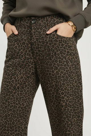 Leopard Print Cropped Wide Leg Pants-Pants-Umgee-Stuffology - Where Vintage Meets Modern, A Boutique for Real Women in Crosbyton, TX