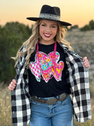 Callie’s Trio of Hearts Graphic Tee-Texas True Threads-Stuffology - Where Vintage Meets Modern, A Boutique for Real Women in Crosbyton, TX