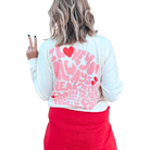 Love You Always Long Sleeve Graphic Tee-Graphic Tees-Stuffology Boutique-Stuffology - Where Vintage Meets Modern, A Boutique for Real Women in Crosbyton, TX