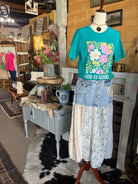 God Is Good Floral Graphic Tee-Jadelynn Brooke-Stuffology - Where Vintage Meets Modern, A Boutique for Real Women in Crosbyton, TX