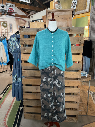 Cozy Button-Front Short Sleeve Cardigan