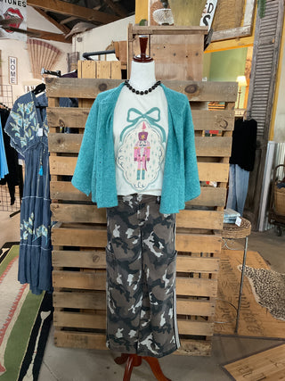 Cozy Button-Front Short Sleeve Cardigan