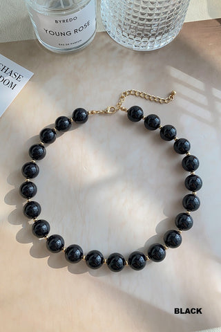 Resin Beaded Necklace