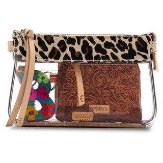 Consuela Midtown Crossbody, Clear Mona-Midtown Crossbody-Consuela-Stuffology - Where Vintage Meets Modern, A Boutique for Real Women in Crosbyton, TX