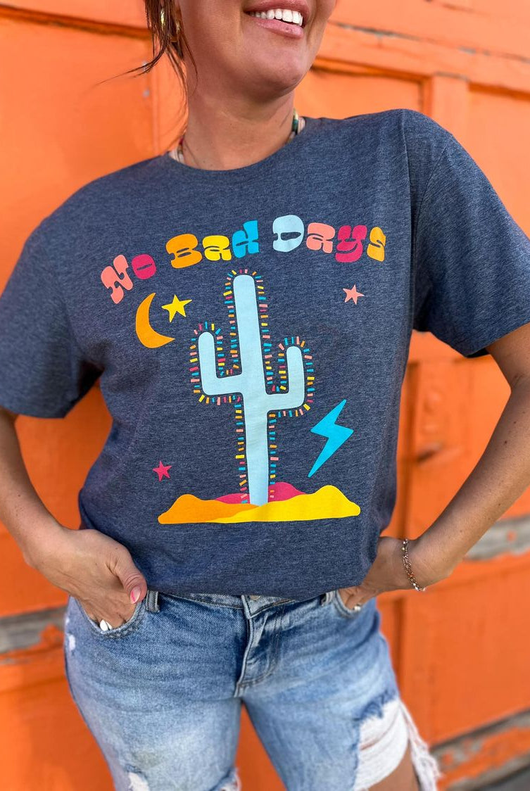 No Bad Days Graphic Tee | Stuffology Boutique-Graphic Tees-Oliver & Otis-Stuffology - Where Vintage Meets Modern, A Boutique for Real Women in Crosbyton, TX