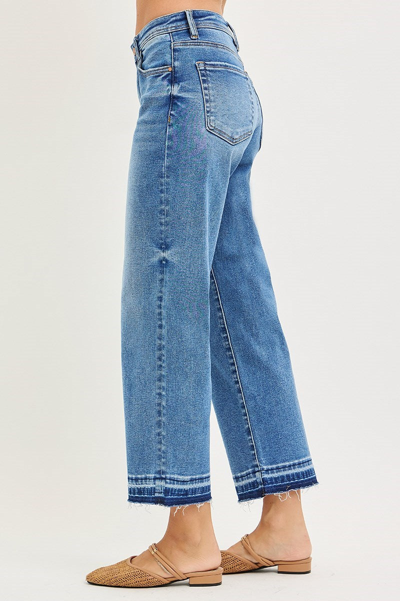 RISEN CROPPED BOYFRIEND JEANS-Jeans-Risen Jeans-Stuffology - Where Vintage Meets Modern, A Boutique for Real Women in Crosbyton, TX