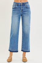 RISEN CROPPED BOYFRIEND JEANS-Jeans-Risen Jeans-Stuffology - Where Vintage Meets Modern, A Boutique for Real Women in Crosbyton, TX