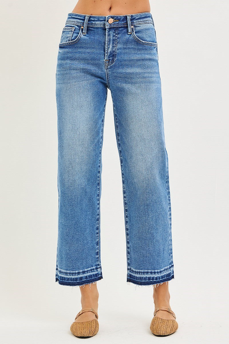 RISEN CROPPED BOYFRIEND JEANS-Jeans-Risen Jeans-Stuffology - Where Vintage Meets Modern, A Boutique for Real Women in Crosbyton, TX