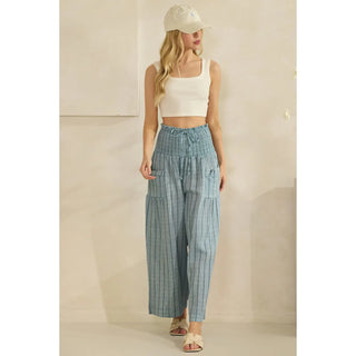 Sahara Stripe Wide-Leg Pants-Wide Leg Pants-Sage + Fig-Stuffology - Where Vintage Meets Modern, A Boutique for Real Women in Crosbyton, TX