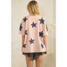 Starlit Denim Patch Tee-Tees-Sage + Fig-Stuffology - Where Vintage Meets Modern, A Boutique for Real Women in Crosbyton, TX