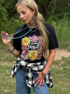So Very Blessed Graphic Tee-Graphic Tees-Stuffology Boutique -Stuffology - Where Vintage Meets Modern, A Boutique for Real Women in Crosbyton, TX