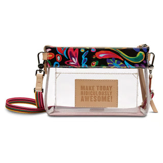 Consuela Midtown Crossbody, Clear Sophie-Midtown Crossbody-Consuela-Stuffology - Where Vintage Meets Modern, A Boutique for Real Women in Crosbyton, TX