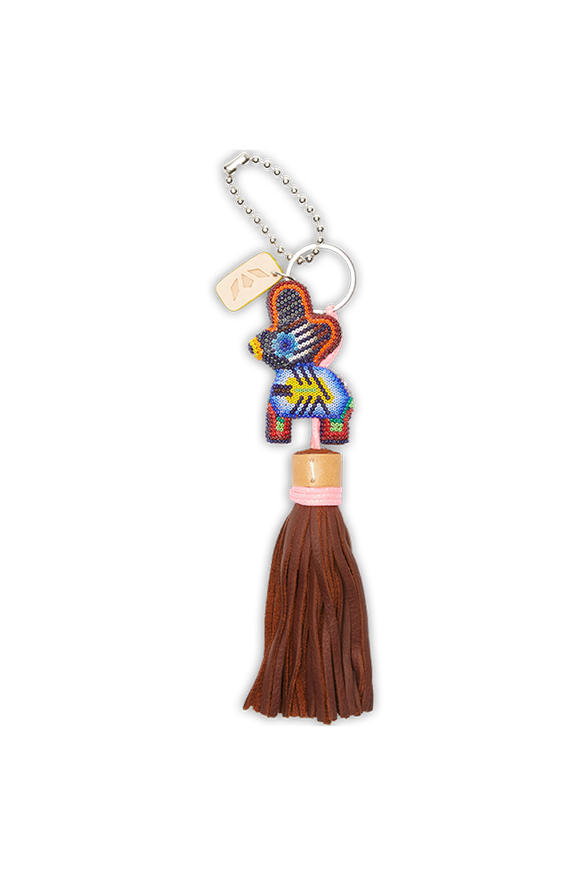 Consuela Chaquira Charm, Donkey | Stuffology Boutique-Keychains-Consuela-Stuffology - Where Vintage Meets Modern, A Boutique for Real Women in Crosbyton, TX
