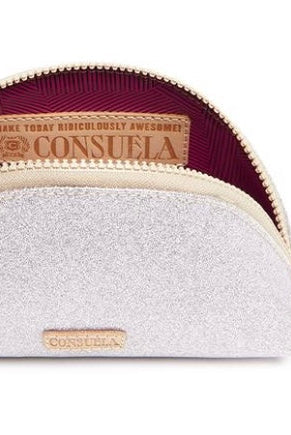 Consuela Medium Cosmetic Bag, Violet | Stuffology Boutique-Cosmetic Bags-Consuela-Stuffology - Where Vintage Meets Modern, A Boutique for Real Women in Crosbyton, TX
