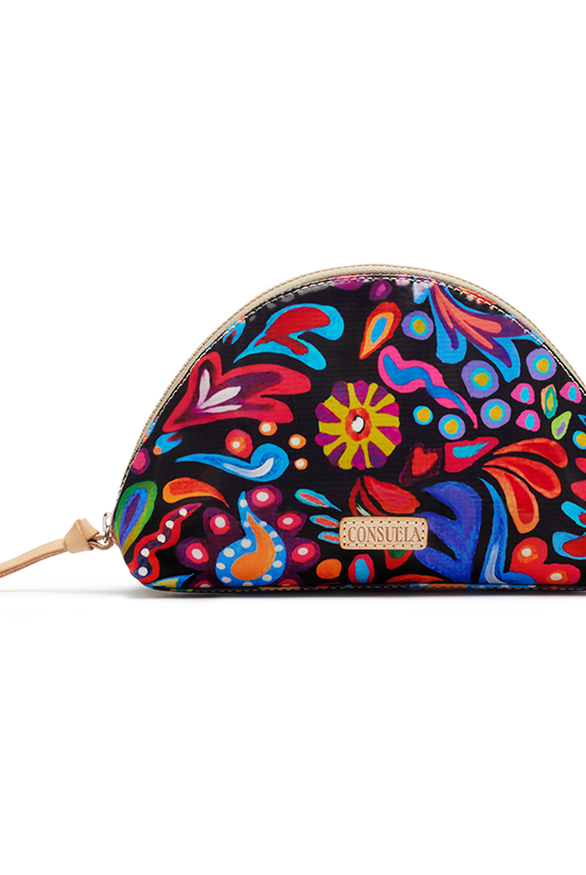 Consuela Large Cosmetic Bag, Sophie | Stuffology Boutique-Cosmetic Bags-Consuela-Stuffology - Where Vintage Meets Modern, A Boutique for Real Women in Crosbyton, TX