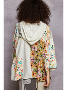 POL Clothing Oversize Thermal Crochet Patch Top – Ivory Floral-Top-POL Clothing-Stuffology - Where Vintage Meets Modern, A Boutique for Real Women in Crosbyton, TX