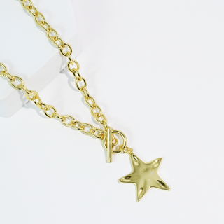 Shine Baby Shine Gold Necklace-Necklaces-Treasure Jewels Inc.-Stuffology - Where Vintage Meets Modern, A Boutique for Real Women in Crosbyton, TX
