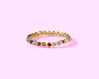 Sweetheart Stretch Bracelet for Girls-Bracelets-Taylor Elliott Designs-Stuffology - Where Vintage Meets Modern, A Boutique for Real Women in Crosbyton, TX