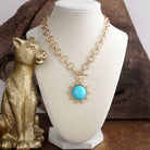 Suncrest Duo – Toggle Charm Chain Necklace-PennyLine inc-Stuffology - Where Vintage Meets Modern, A Boutique for Real Women in Crosbyton, TX