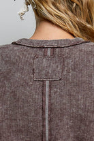 Studded Peace Sign Long Sleeve Thermal Top-Tops-Pol Clothing-Stuffology - Where Vintage Meets Modern, A Boutique for Real Women in Crosbyton, TX