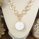 Gilded Radiance Crystal Necklace-necklace-PennyLine inc-Stuffology - Where Vintage Meets Modern, A Boutique for Real Women in Crosbyton, TX