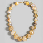 Canyon Stone Beaded Necklace-necklace-The Looks by Fame Accessories-Stuffology - Where Vintage Meets Modern, A Boutique for Real Women in Crosbyton, TX