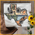 Boho Style Texas Native Cream Graphic Tee-Graphic Tees-THE LATTIMORE CLAIM-Stuffology - Where Vintage Meets Modern, A Boutique for Real Women in Crosbyton, TX