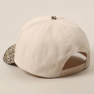 TEXAS Embroidery Leopard Two-Tone Trucker Hat-Hats-Fashion City-Stuffology - Where Vintage Meets Modern, A Boutique for Real Women in Crosbyton, TX